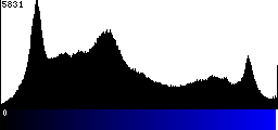 Blue Histogram