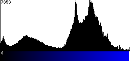 Blue Histogram