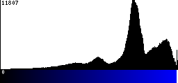 Blue Histogram