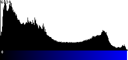 Blue Histogram