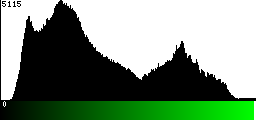Green Histogram