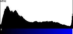 Blue Histogram