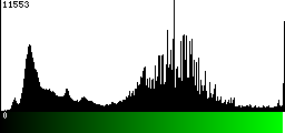Green Histogram