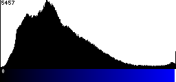 Blue Histogram