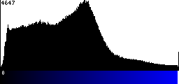 Blue Histogram