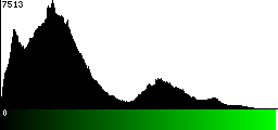 Green Histogram