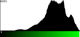 Green Histogram