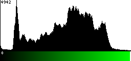 Green Histogram