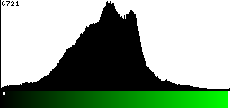 Green Histogram