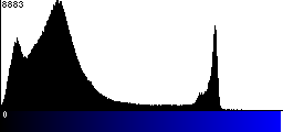 Blue Histogram