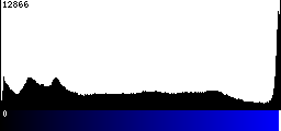 Blue Histogram