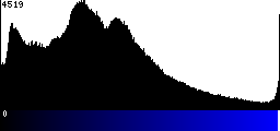 Blue Histogram