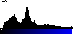 Blue Histogram