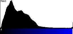 Blue Histogram