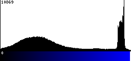 Blue Histogram