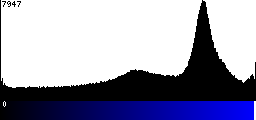 Blue Histogram