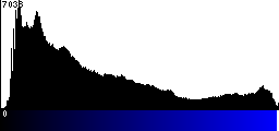 Blue Histogram
