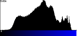 Blue Histogram