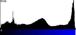Blue Histogram