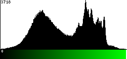 Green Histogram