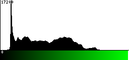 Green Histogram