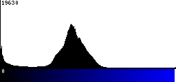 Blue Histogram