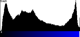 Blue Histogram