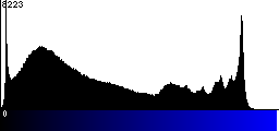 Blue Histogram