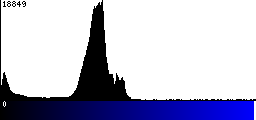 Blue Histogram