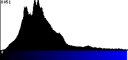 Blue Histogram