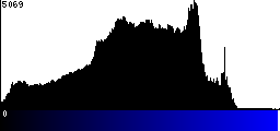 Blue Histogram
