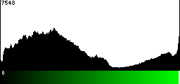 Green Histogram