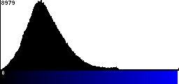 Blue Histogram