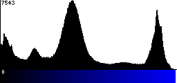 Blue Histogram