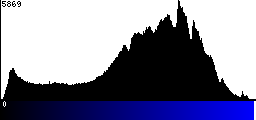 Blue Histogram