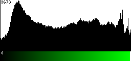 Green Histogram