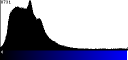 Blue Histogram