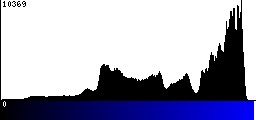 Blue Histogram