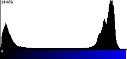 Blue Histogram