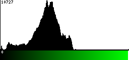 Green Histogram