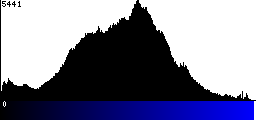 Blue Histogram