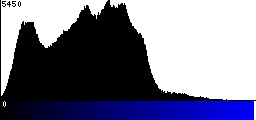 Blue Histogram