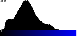 Blue Histogram