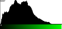 Green Histogram