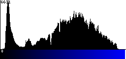 Blue Histogram