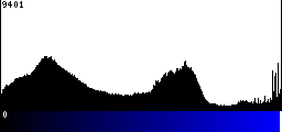 Blue Histogram