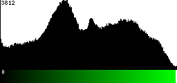 Green Histogram