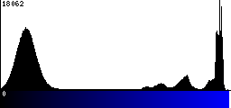 Blue Histogram