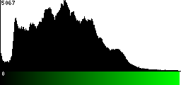 Green Histogram