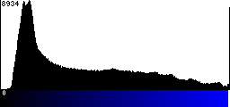 Blue Histogram